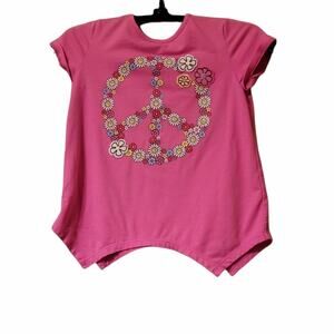 365 Kids Girls Short Sleeve Pullover Soft To